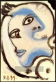 Tete de femme 5 1939 kubistisch